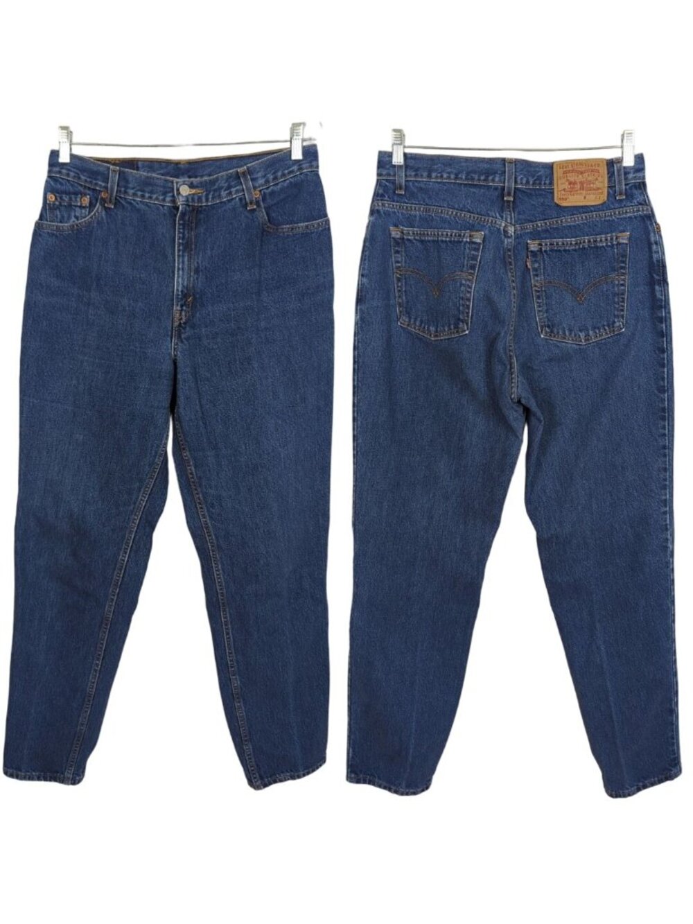 Levi's Women's Vintage Denim Jeans size 14 Reg. L 550 Relaxed Fit Tapered